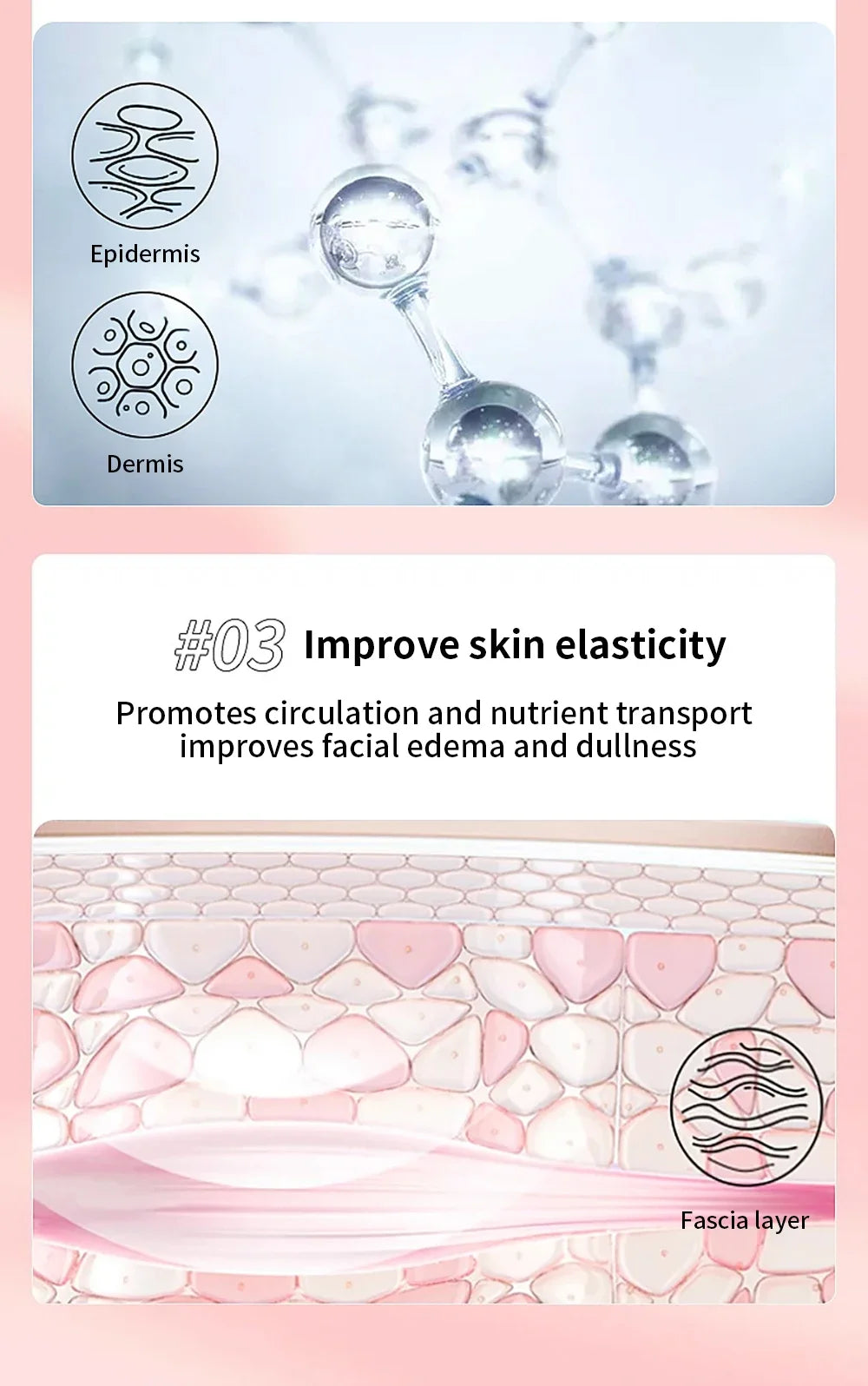 NEW Micro Current Beauty Device Mini Portable Face Lifting Roller Slimming Massager EMS Delicate Contour Firming Facial Care